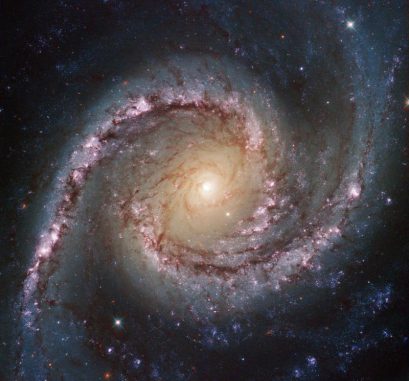 Die Seyfert-Galaxie NGC 1566, aufgenommen vom Weltraumteleskop Hubble. (ESA / Hubble & NASA; Acknowledgement: Flickr user Det58)