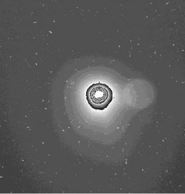 OSIRIS-Aufnahme von der Koma des Kometen 67P/Churyumov-Gerasimenko. (ESA / Rosetta / MPS for OSIRIS Team MPS / UPD / LAM / IAA / SSO / INTA / UPM / DASP / IDA)