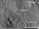 Dieses Bild der HiRISE-Kamera zeigt die Objekte, die als Hardware des verschollenen Mars-Landers Beagle 2 interpretiert werden. (NASA / JPL-Caltech / Univ. of Arizona / University of Leicester)