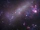 Die Große Magellansche Wolke. Eine neue Forschungsarbeit hat 18 ungleiche Doppelsternsysteme in dieser benachbarten Galaxie identifiziert. (Copyright Robert Gendler and Josch Hambsch 2005)