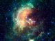 Der Kaulquappennebel, aufgenommen vom Wide-Field Infrared Survey Explorer (WISE). (NASA / JPL-Caltech / UCLA)