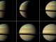 Diese Bildserie der NASA-Raumsonde Cassini zeigt die Entwicklung eines riesigen Sturms des Typs, der auf Saturn etwa alle 30 Jahre auftritt. (NASA / JPL-Caltech / SSI)