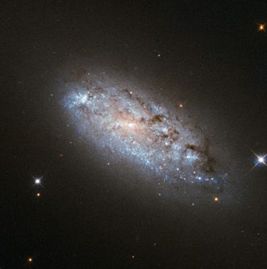 NGC 949, aufgenommen vom Weltraumteleskop Hubble. (ESA / Hubble & NASA)