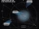 Schematische Darstellung der Andromeda-Galaxie und ihres Halos aus heißem Gas. Die neue Größenbestimmung des Halos erfolgte durch Messungen an verschiedenen Quasaren im Hintergrund. (NASA / STScI)
