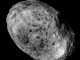 Der Saturnmond Hyperion, aufgenommen von der Raumsonde Cassini aus fast 60.000 Kilometern Entfernung. (NASA / JPL-Caltech / Space Science Institute)