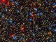 Das dicht bevölkerte Zentrum des Kugelsternhaufens Omega Centauri. (NASA, ESA, and the Hubble SM4 ERO Team)