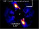 Infrarotbild eines hellen Staub- und Trümmerrings um den Stern HD115600. Der Ring ähnelt dem Kuipergürtel unseres eigenen Sonnensystems. (Currie et al. 2015)