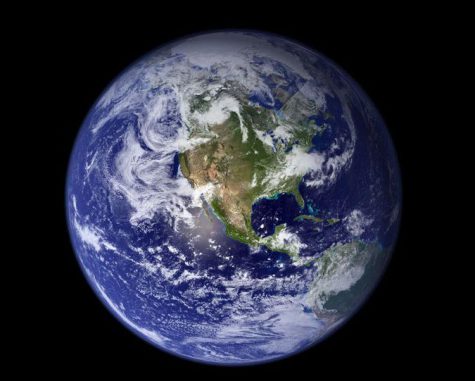 Dieses Bild der Erde stammt vom Moderate Resolution Imaging Spectroradiometer an Bord des Satelliten Terra. (NASA) Dieses Bild der Erde stammt vom Moderate Resolution Imaging Spectroradiometer an Bord des Satelliten Terra. (NASA)