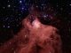 Cepheus B, hier ein Bild aus Daten der Weltraumteleskope Chandra und Spitzer, ist eine riesige Molekülwolke, in der neue Sterne entstehen. (NASA / CXC / JPL-Caltech / PSU / CfA)