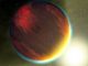 Künstlerische Darstellung eines Hot Jupiter. (NASA)