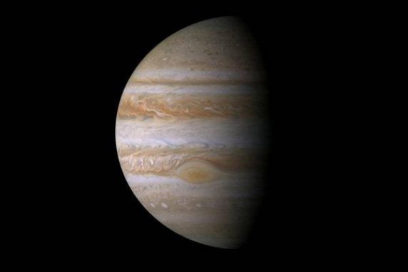 Der Gasriese Jupiter mit seinem berühmten Großen Roten Fleck. (NASA / JPL / Space Science Institute)