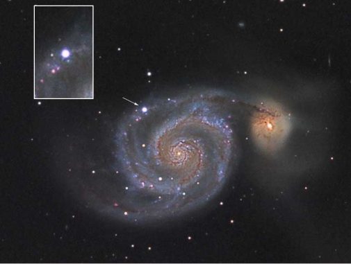 Supernova, Schockwelle, Geschwindigkeit, Materie, Radiowellen