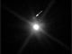 Hubble-Aufnahme des Zwergplaneten Makemake und des neu entdeckten Mondes MK 2. (NASA, ESA, A. Parker and M. Buie (Southwest Research Institute), W. Grundy (Lowell Observatory), and K. Noll (NASA GSFC))