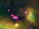 Diese Sternentstehungsregion liegt im Sternbild Schlange. (NASA / JPL-Caltech / UT Austin)