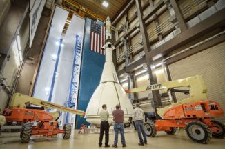 Das Orion-Multi-purpose Crew-Vehicle bei Lockheed Martin Space Systems in Denver (Colorado) (NASA)