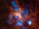 Der Tarantelnebel (X-ray: NASA / CXC / PSU / L.Townsley et al.; Infrared: NASA / JPL / PSU / L.Townsley et al.)
