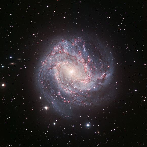 Die Südliche Feuerrad-Galaxie in sichtbarem Licht (ESO)