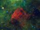 Der Supernova-Überrest Puppis A, aufgenommen von WISE (NASA / JPL-Caltech / UCLA)