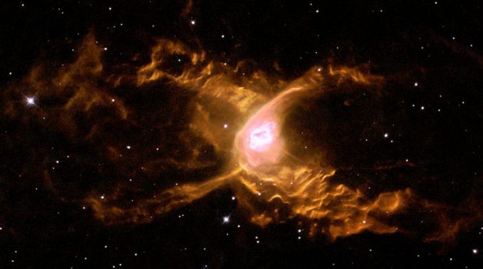 Der Red-Spider-Nebel (ESA & Garrelt Mellema (Leiden University, the Netherlands) Der Red-Spider-Nebel (ESA & Garrelt Mellema (Leiden University, the Netherlands)