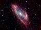 Die Infrarot-Galaxie Maffei 2 (NASA / JPL-Caltech / J. Turner (UCLA))