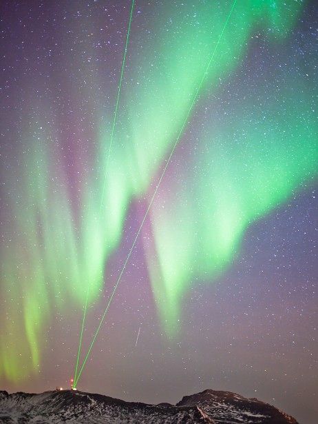 Nordlicht über Andøya Rakettskytefelt, Norwegen (Vegard Laupstad)