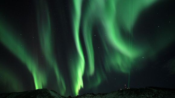 Nordlicht über Andøya, Norwegen (Kolbjørn Blix Dahle)