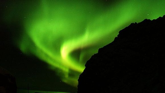 Nordlicht über Andøya, Norwegen (Harald Pedersen)