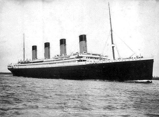 Die RMS Titanic am 10. April 1912 (Francis Godolphin Osbourne Stuart (1843-1923))
