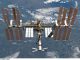 Die Internationale Raumstation ISS aus Sicht des Space Shuttle Discovery am 7. März 2011 (NASA)