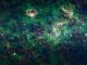 Die Region der Sternbilder Kassiopeia und Kepheus im Infrarotspektrum. (NASA / JPL-Caltech / UCLA)