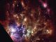Ferninfrarot-Ansicht eines Teils der Großen Magellanschen Wolke, aufgenommen von AKARI. (JAXA)