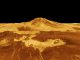 3D-Ansicht des Vulkans Maat Mons auf der Venus, basierend auf Radardaten der Raumsonde Magellan. (NASA / JPL)