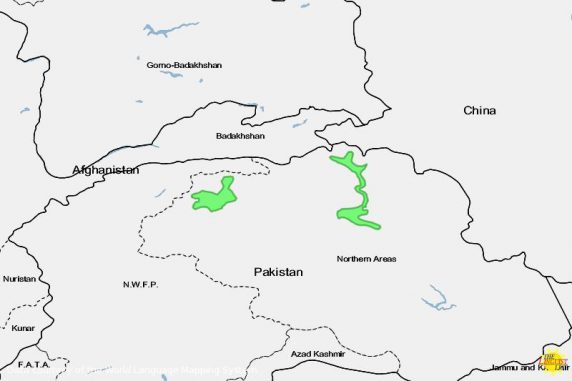 Etwa 90.000 Menschen in einer abgelegenen Region Nordwest-Pakistans sprechen Burushaski. (llmap.org)