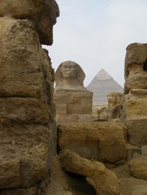 Die Sphinx und die Große Pyramide von Gizeh (U.S. Geological Survey / Benjamin P. Horton, University of Pennsylvania)