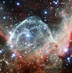 Thors Helm, aufgenommen vom Very Large Telescope der Europäischen Südsternwarte. (ESO / B. Bailleul)
