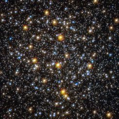 Der Kernbereich des Kugelsternhaufens NGC 6362, aufgenommen vom Weltraumteleskop Hubble. (ESA / Hubble & NASA)