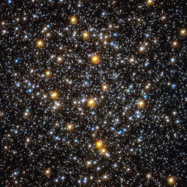Der Kernbereich des Kugelsternhaufens NGC 6362, aufgenommen vom Weltraumteleskop Hubble. (ESA / Hubble & NASA) Der Kernbereich des Kugelsternhaufens NGC 6362, aufgenommen vom Weltraumteleskop Hubble. (ESA / Hubble & NASA)