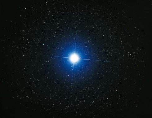 Sirius im Sternbild Canis Major, aufgenommen von dem japanischen Amateur-Astronomen Akira Fujii. (Akira Fujii)