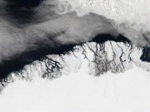 Ein Bild vom Südwesten Grönlands. (Jacques Descloitres, MODIS Land Rapid Response Team, courtesy of NASA Visible Earth)