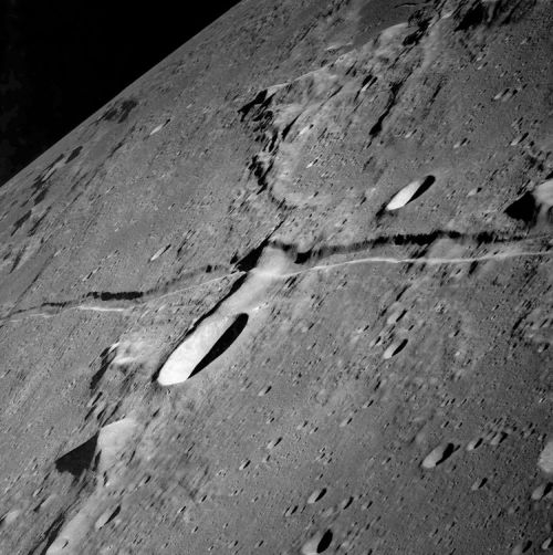 Rima Ariadaeus (Courtesy of NASA / Apollo 15)
