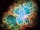 Der Krebsnebel, hier aufgenommen vom Weltraumteleskop Hubble in optischen Wellenlängen, ist auch ein Pulsarwindnebel. (NASA / Hubble Space Telescope)