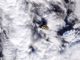 Die Aschewolke des Vulkans Bogoslof in Alaska, aufgenommen vom NASA-Satelliten Terra. (Credit: NASA)