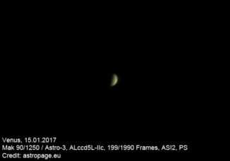 Venus vom 15.01.2017. (astropage.eu)