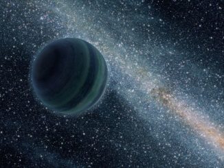 Künstlerische Darstellung eines freien, ungebundenen, planetenähnlichen Objekts. (NASA / JPL)