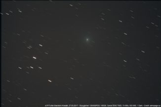 Der Komet 41P/Tuttle-Giacobini-Kresák am 27. März 2017. (Credit: astropage.eu)
