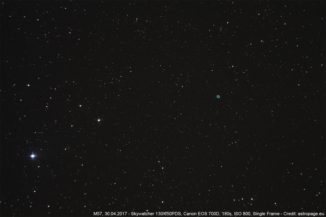 Der Ringnebel M57. (Credit: astropage.eu)