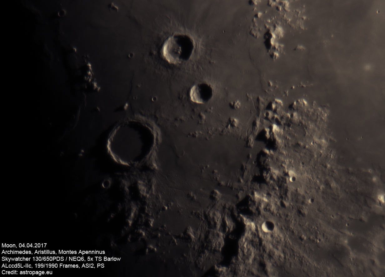 Mond vom 4. April 2017. (Credit: astropage.eu)