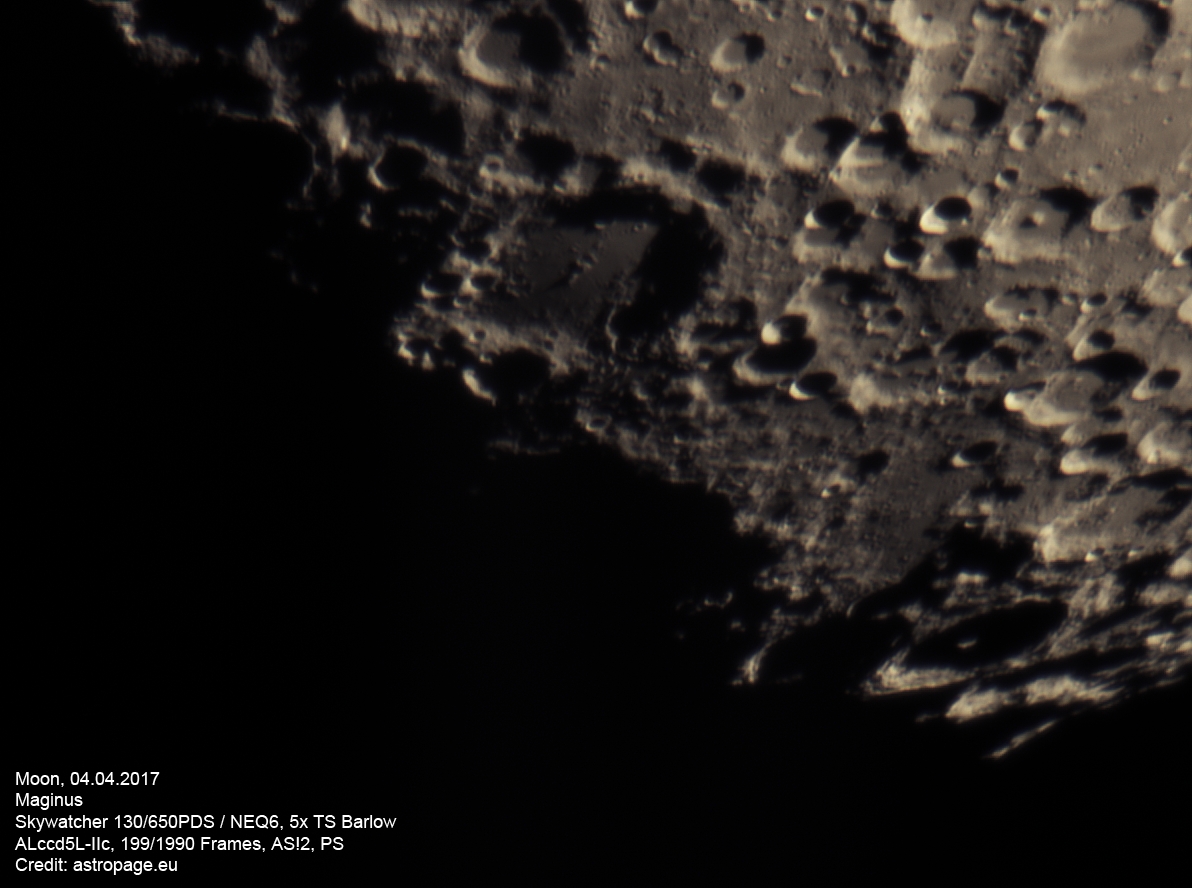 Mond vom 4. April 2017. (Credit: astropage.eu)