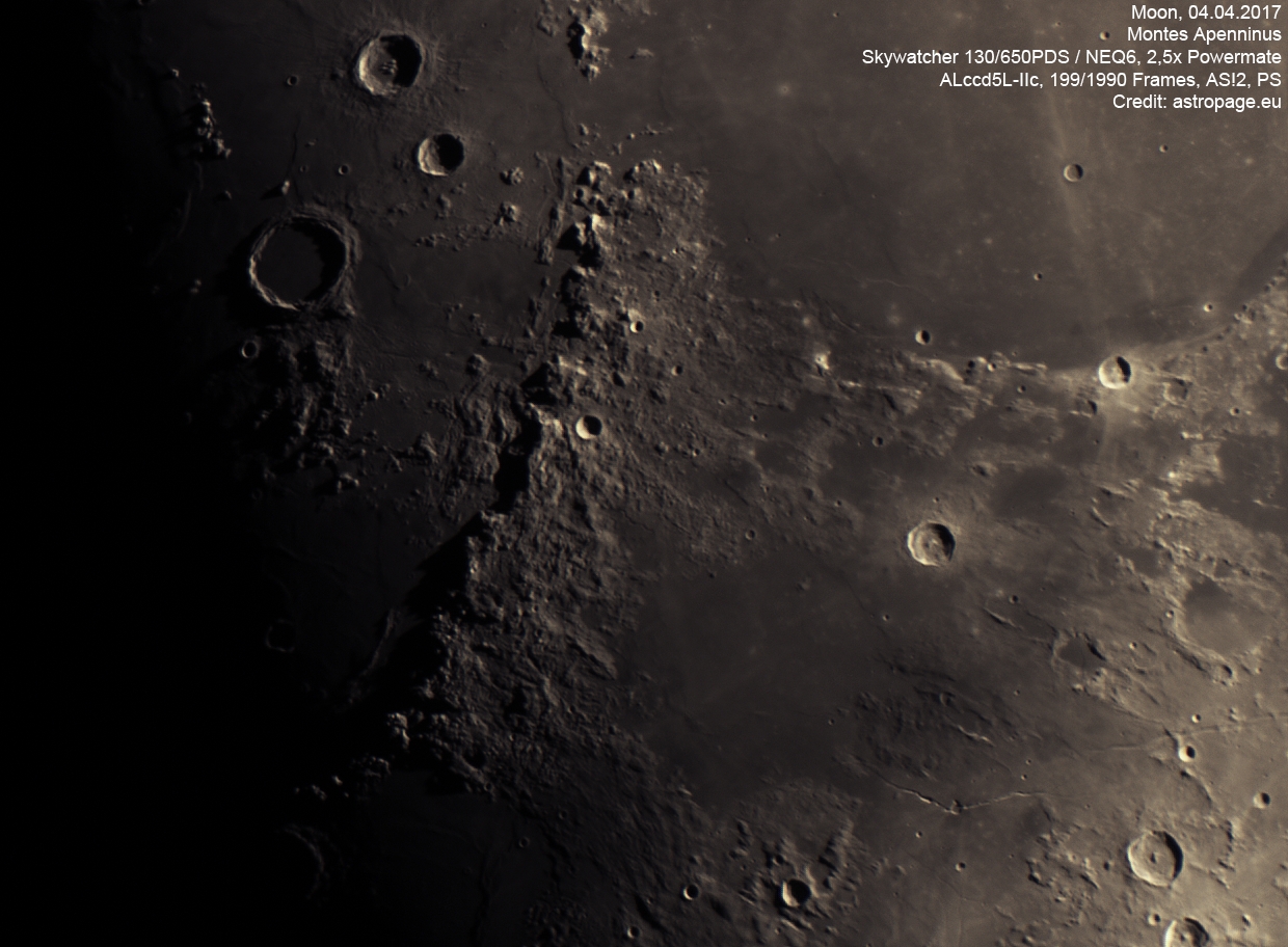 Mond vom 4. April 2017. (Credit: astropage.eu)