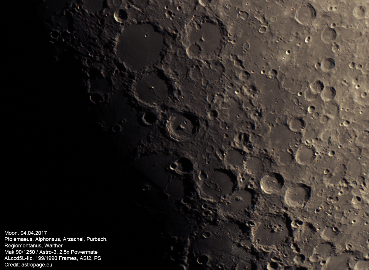 Mond vom 4. April 2017. (Credit: astropage.eu)